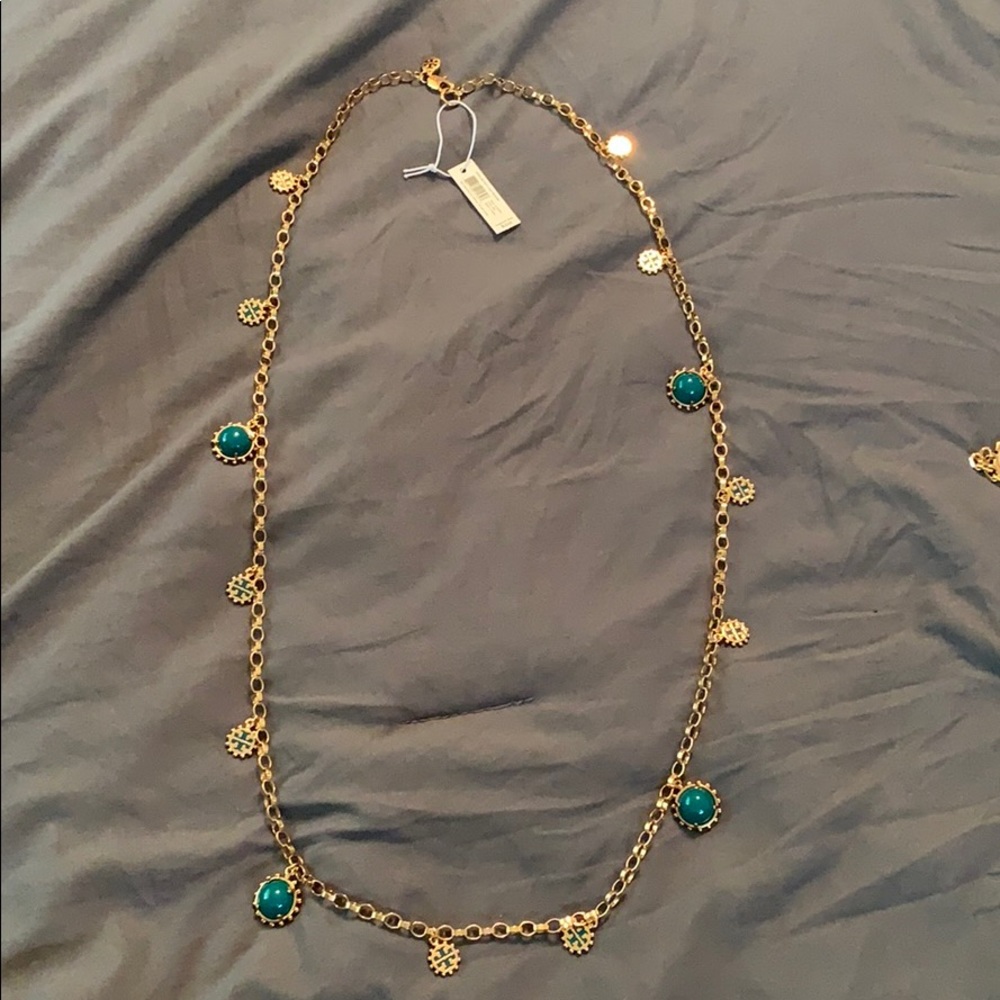 NWT Tory Burch Winslow Dot Logo Rosary